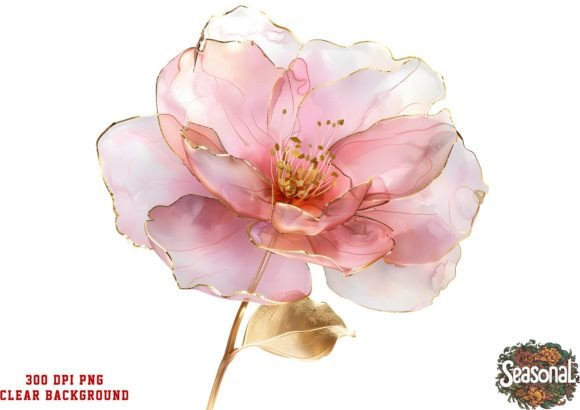 Download Elegant Pink Wedding Flower Clipart - Wedding flower Collection