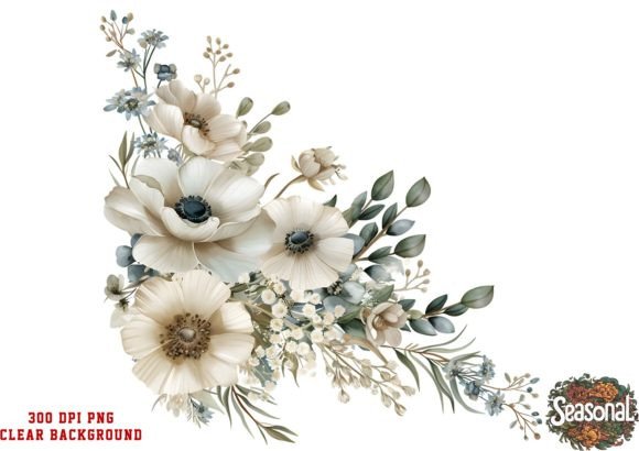 Download Elegant White Wedding Flower Clipart - Wedding flower Collection